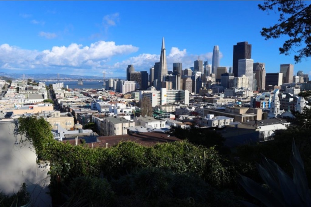 Scorcio sulla città di San Francisco